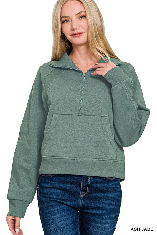 Brooke - Half Zip Pullover