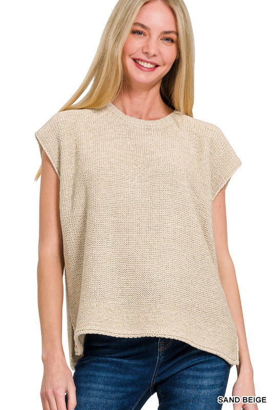Bella - Baby Waffle Top (Beige)
