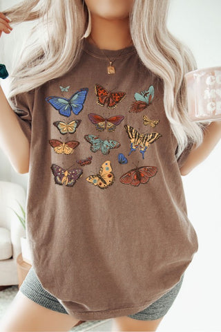 Fall Butterfly Graphic Tee