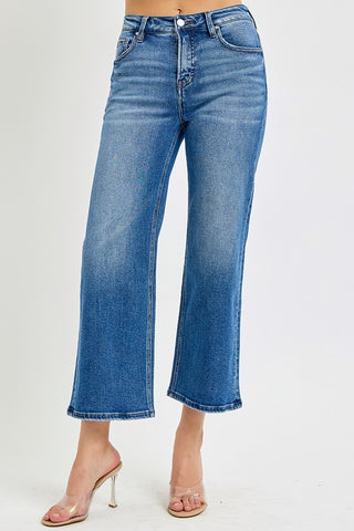 Grace - Mid Rise Comfort Band Jeans