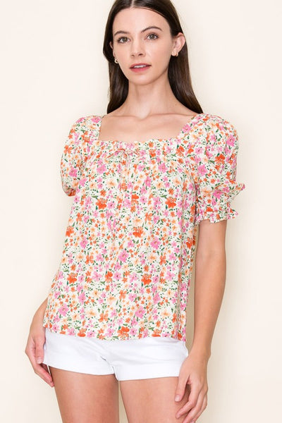 Ashley - Floral Top
