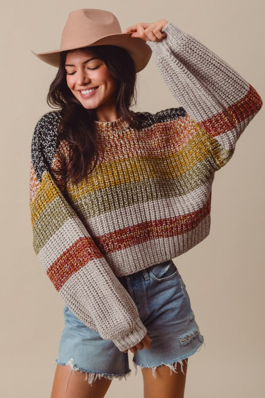 Melissa - Multi Color Sweater