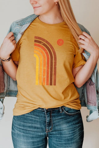 Fall Rainbow Graphic Tee