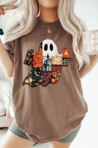 Quilted Ghost Graphic Tee