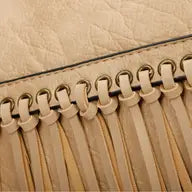 June - Fringe Tote (Tan)