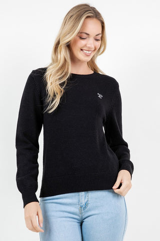 Nolan - Minimal Bow Sweater