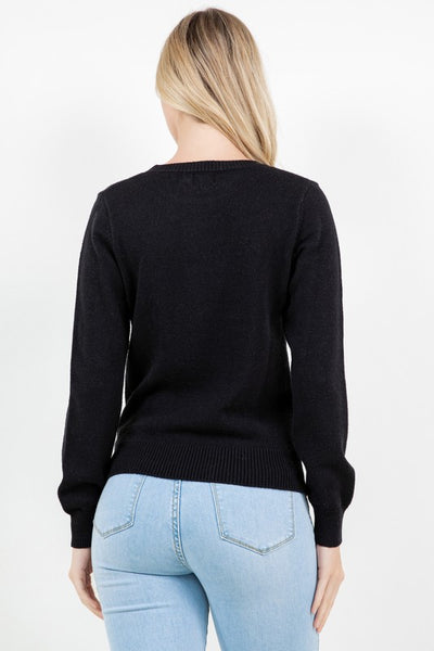 Nolan - Minimal Bow Sweater