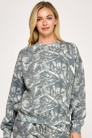 Avery - Camo Crew Neck