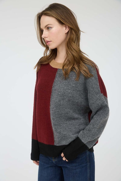 Demi - Colorblock Sweater