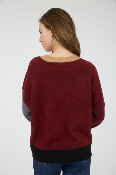 Demi - Colorblock Sweater