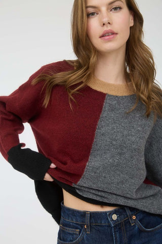 Demi - Colorblock Sweater