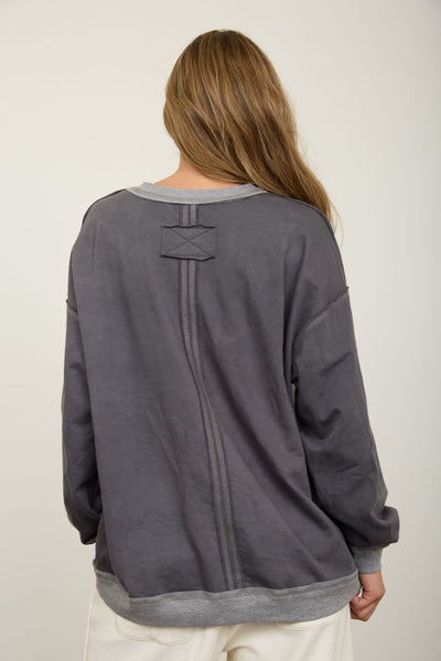 Riley - Exposed Seam Top