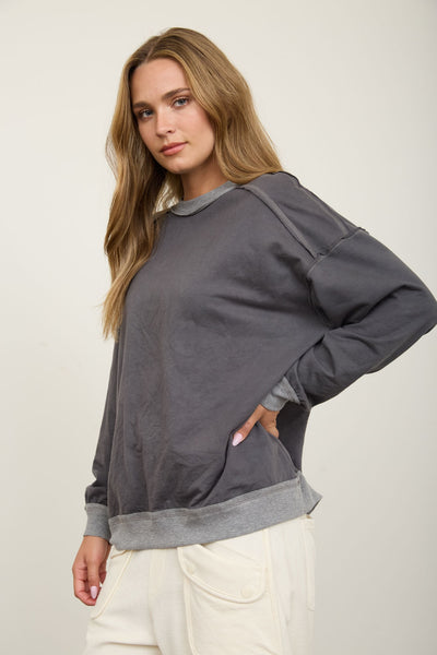 Riley - Exposed Seam Top
