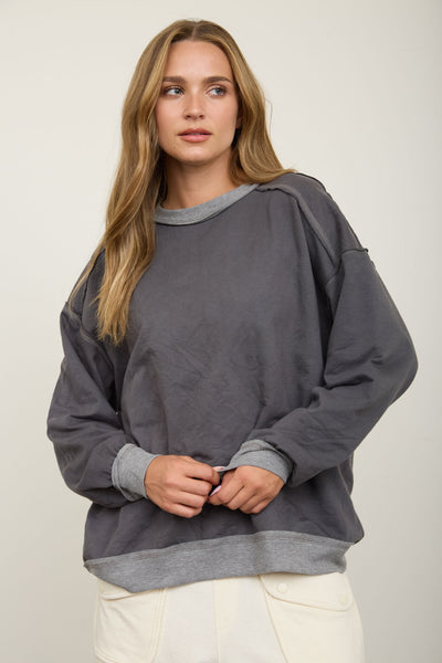 Riley - Exposed Seam Top