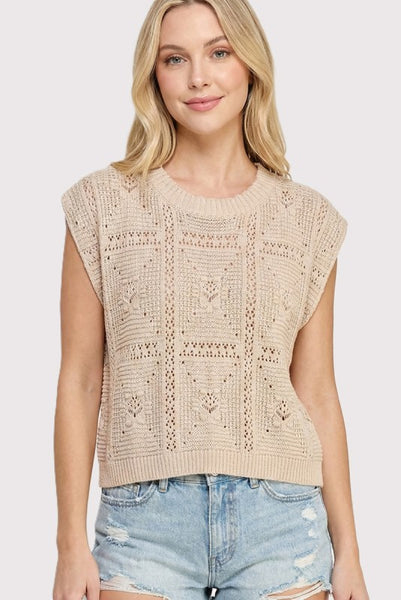 Nadine - Crochet Sweater