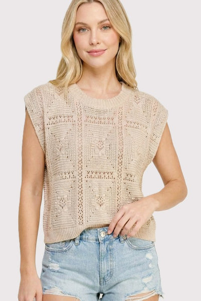Nadine - Crochet Sweater