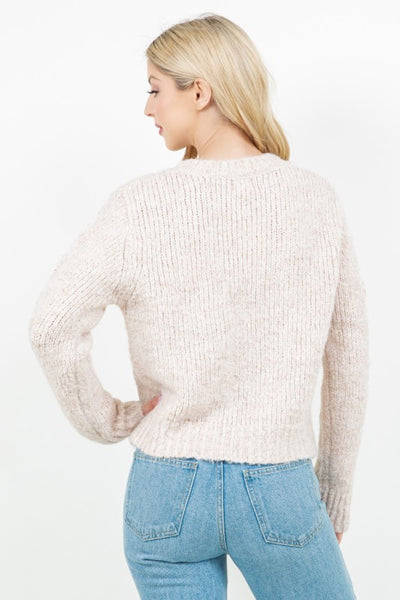 Whitney - Daisy Patch Sweater