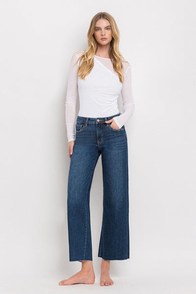 Finley - Tummy Control Wide Leg Jeans (Lovervet)