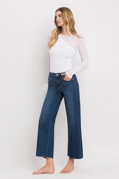 Finley - Tummy Control Wide Leg Jeans (Lovervet)