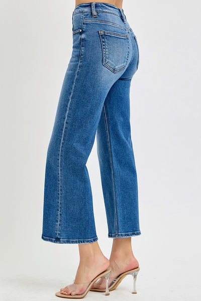 Grace - Mid Rise Comfort Band Jeans