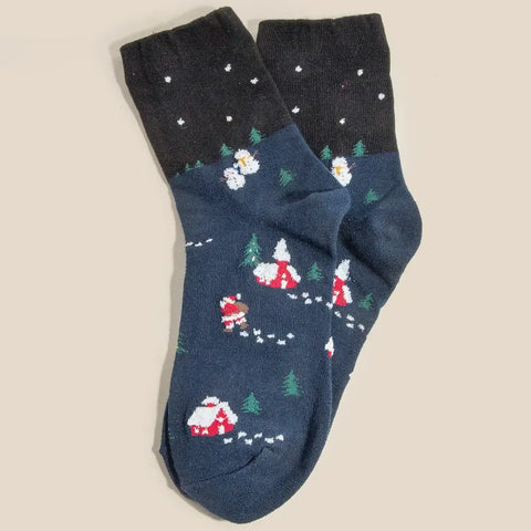 Festive Christmas Socks