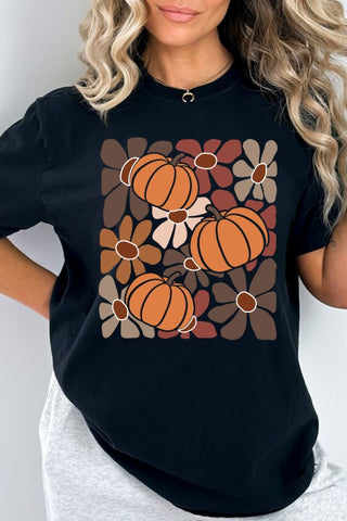 Floral Pumpkin Graphic Tee