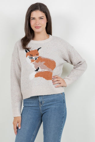 Oaklyn - Fox Sweater