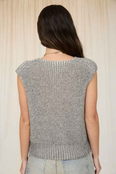 Faith - Gray Sweater Vest