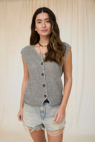 Faith - Gray Sweater Vest