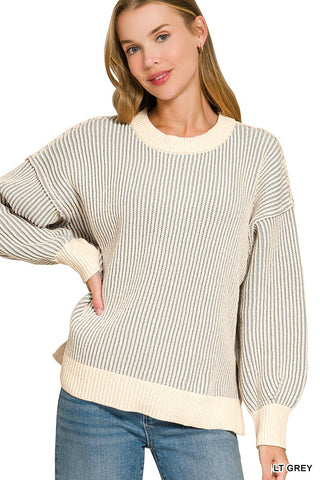 Fallon - Two Tone Sweater