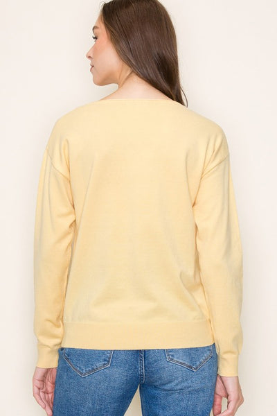 Nikki - SUPER Soft Pullover (Yellow)
