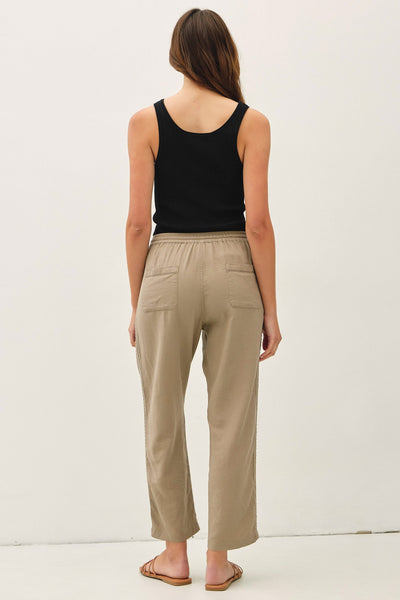 Oakley - Mocha Linen Pants