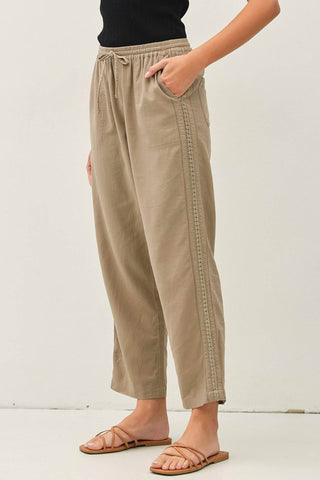 Oakley - Mocha Linen Pants