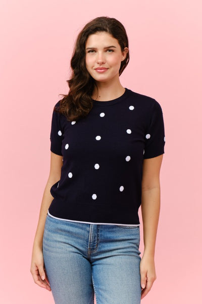 Jenna - Polka Dot Top