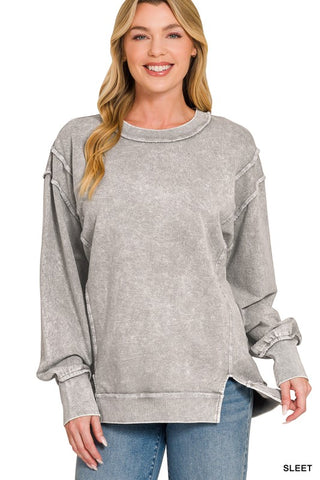 Izzy - Exposed Seam Sweatshirt