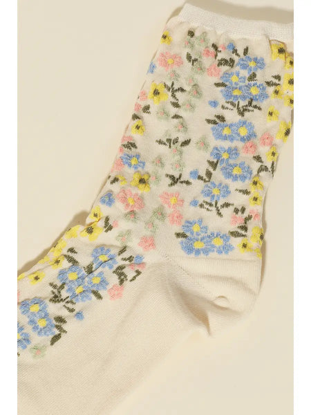 Floral Socks
