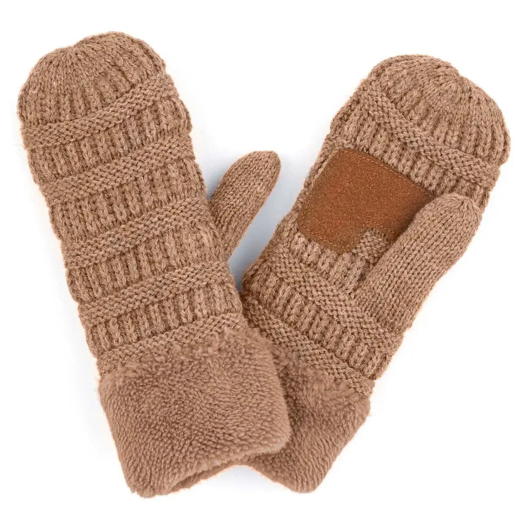 CC Mittens (Taupe)